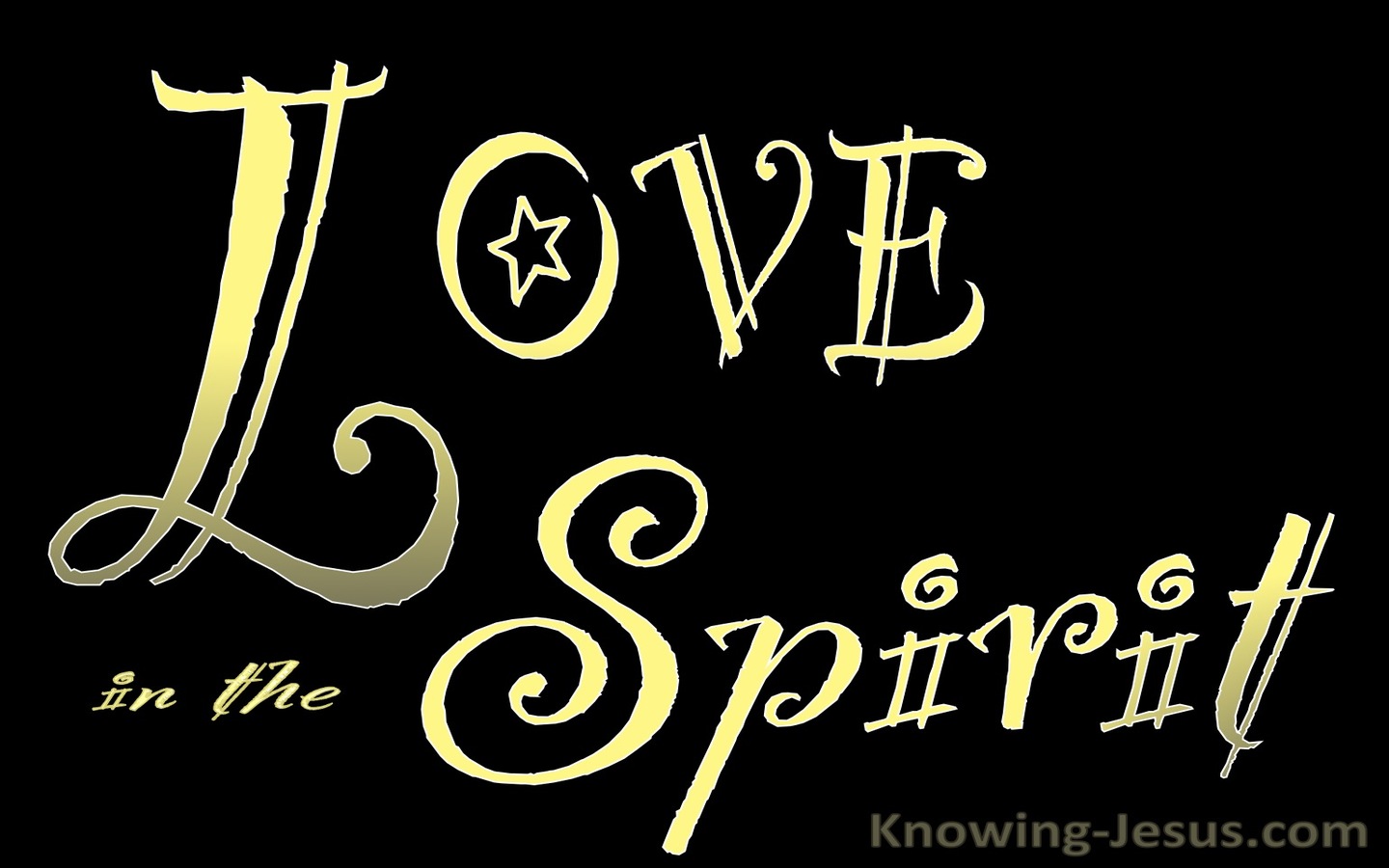 Colossians 1:8 Informed Of Your Love In The Spirit (black)